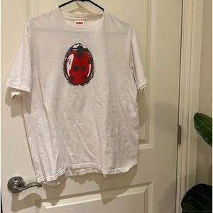 Supreme lady bug shirt 100% cotton